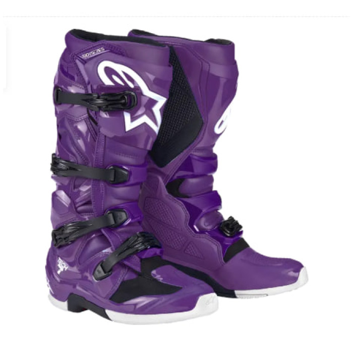 Мотоботи ALPINESTARS Tech 7 Фіолетові — Розмір 10 (44.5)