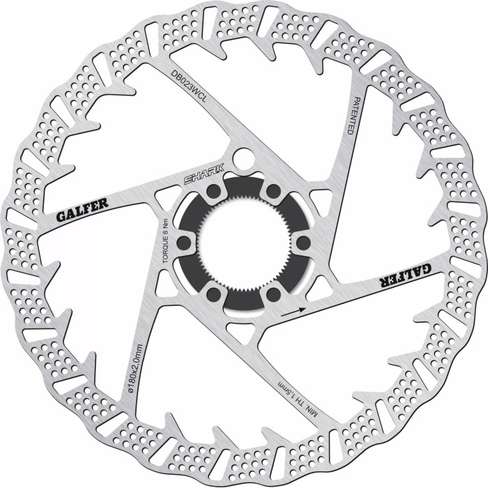 Виправлено Disc Shark® Center-Lock