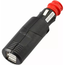 USB-розетка для подвійної зарядки з універсальною вилкою