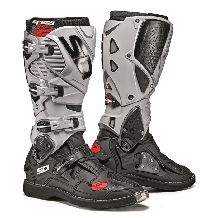 Мотоботи SIDI Crossfire 3 Чорні/Сірі 42р.