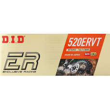 Ланцюг DID 520ERVT-120 X-Ring 120 ланок Золотий + Замок