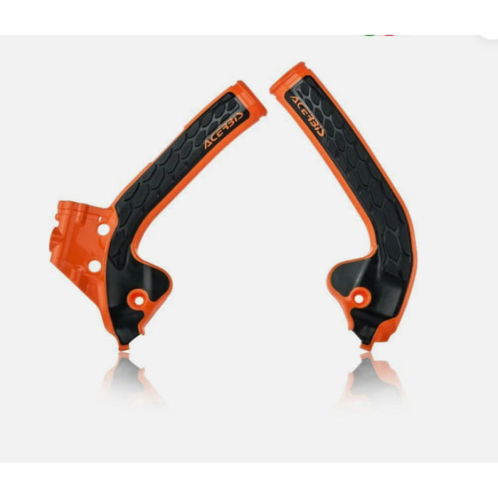 Захист рами Acerbis X-Grip для KTM SX85 / Husqvarna TC85 (2018) — Помаранчевий (0022893.011.016)
