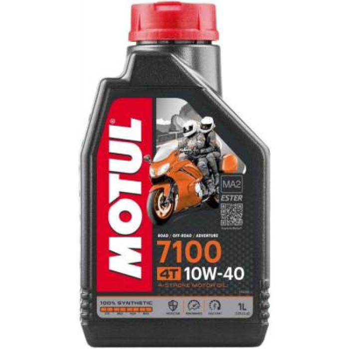 Масло синтетичне Motul 7100 4T 10W40 1L – для чотиритактних двигунів