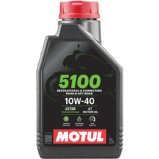 Масло напівсинтетичне Motul 5100 4T 10W40 — олива для 4-тактних мотоциклів (1L)
