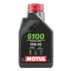 Масло напівсинтетичне Motul 5100 4T 15W50 — для 4-тактних мотоциклів (1L)