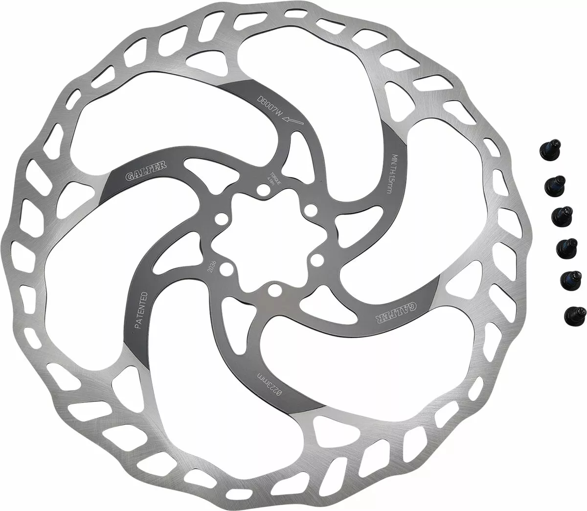 Велосипедний гальмівний ротор Wave® Fixed/Oversize