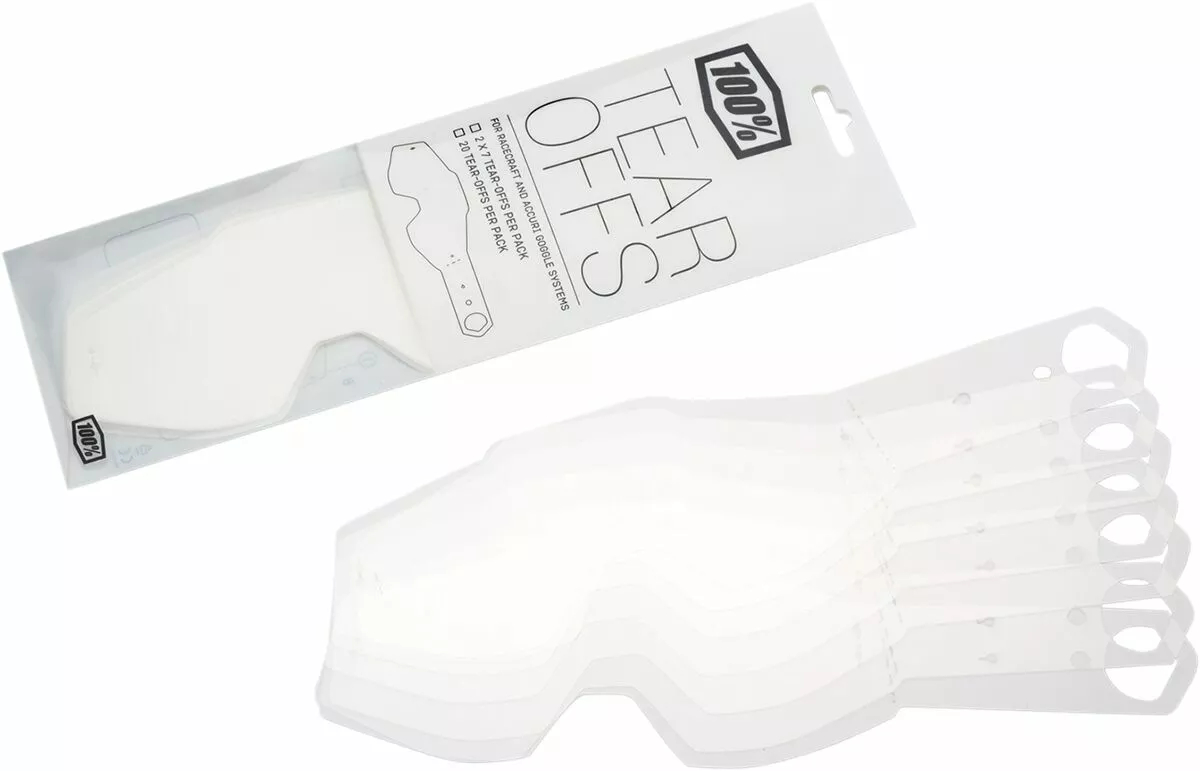 Окуляри Racecraft/Accuri/Strata MX Goggle Tear-Offs