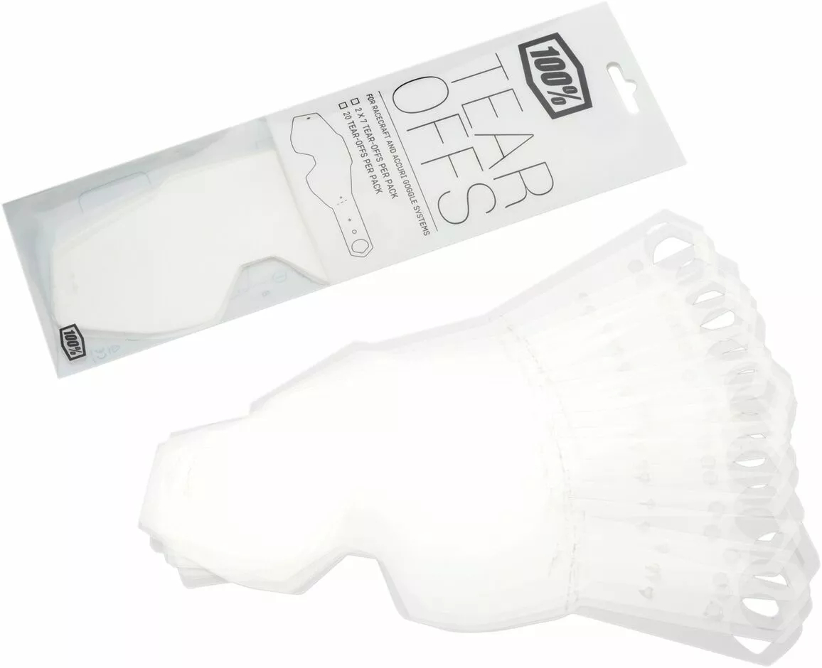 Окуляри Racecraft/Accuri/Strata MX Goggle Tear-Offs