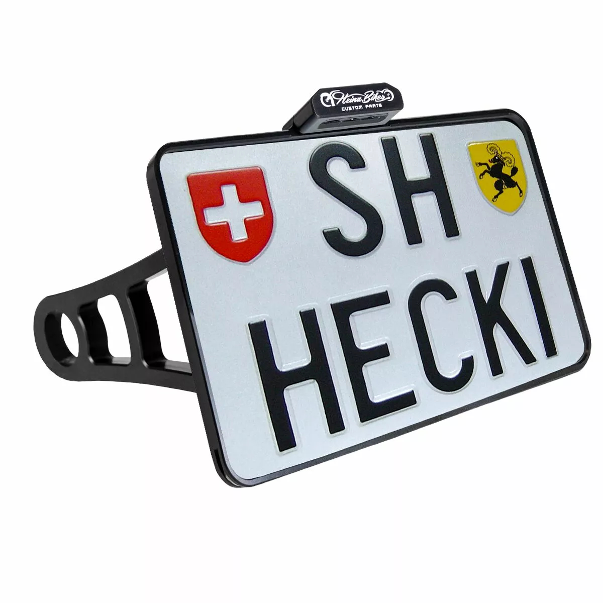Бічні кріплення номерного знака