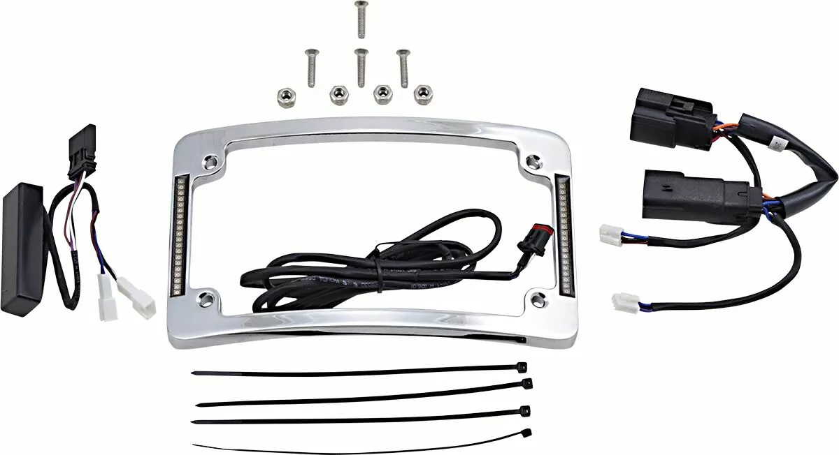 Plug & Play Світлодіодна радіусна рамка номерного знака
