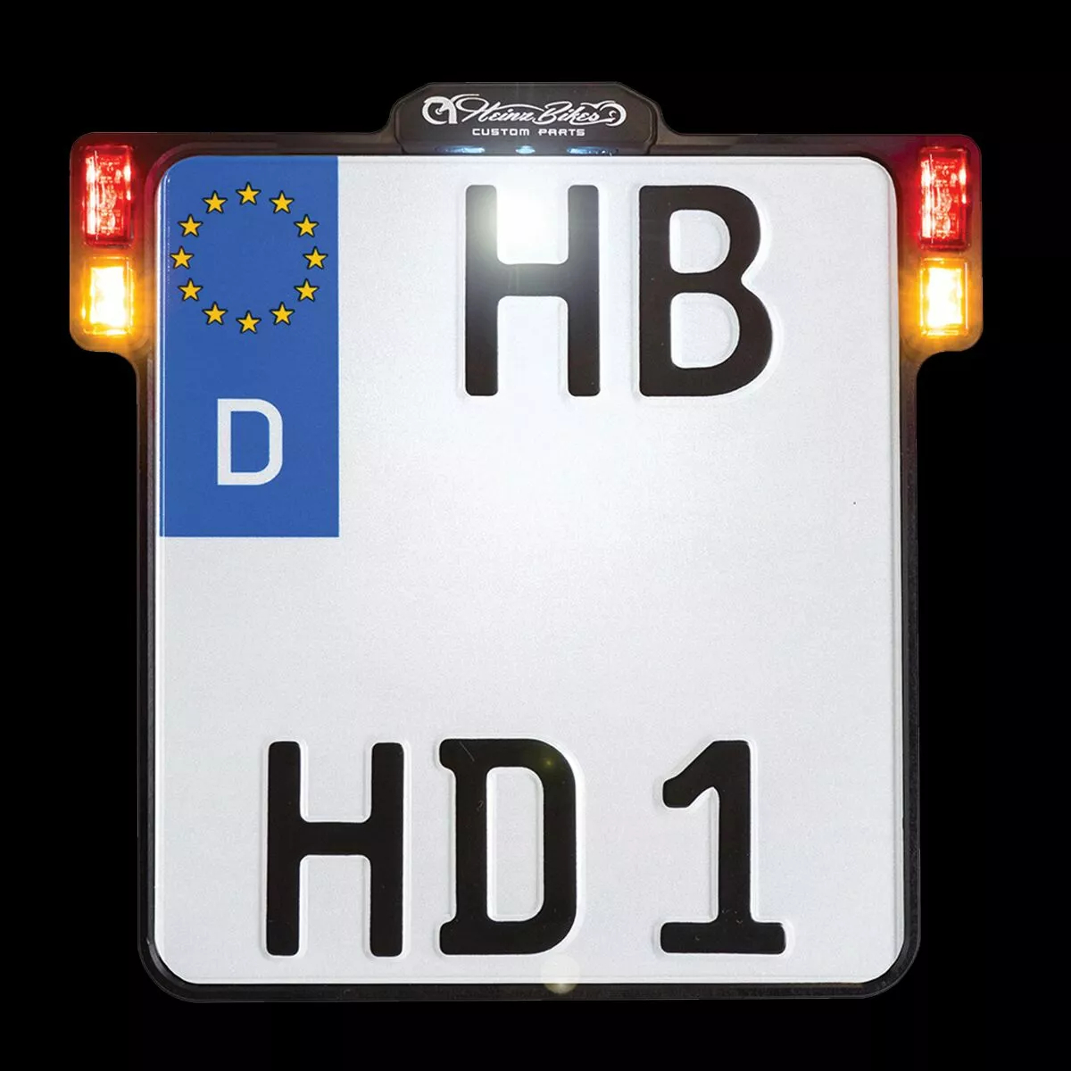 Тримач номерних знаків 3-в-1 для країн ЄС