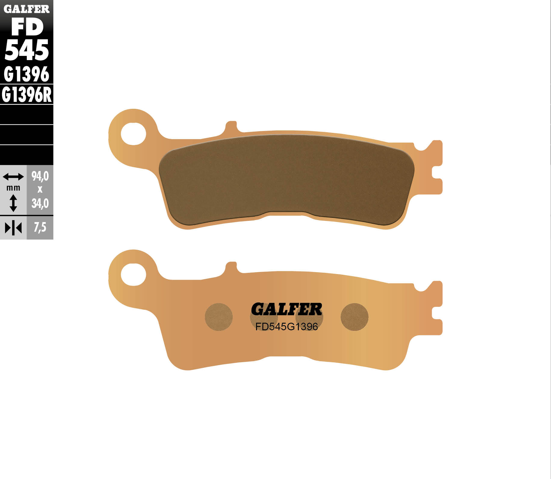 Спечені гальмівні колодки HH