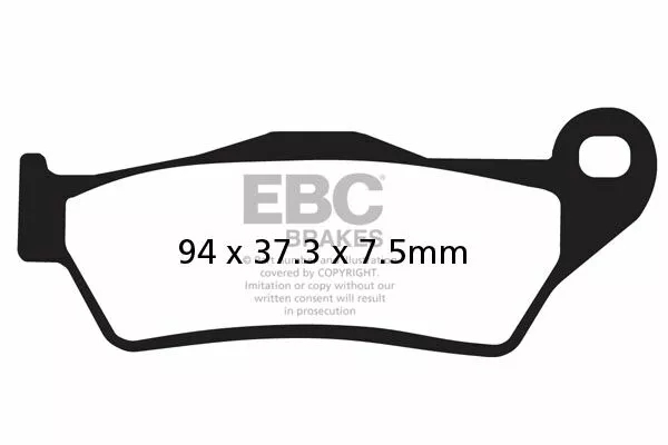 Гальмівні колодки для скутерів SFAC Carbon Series