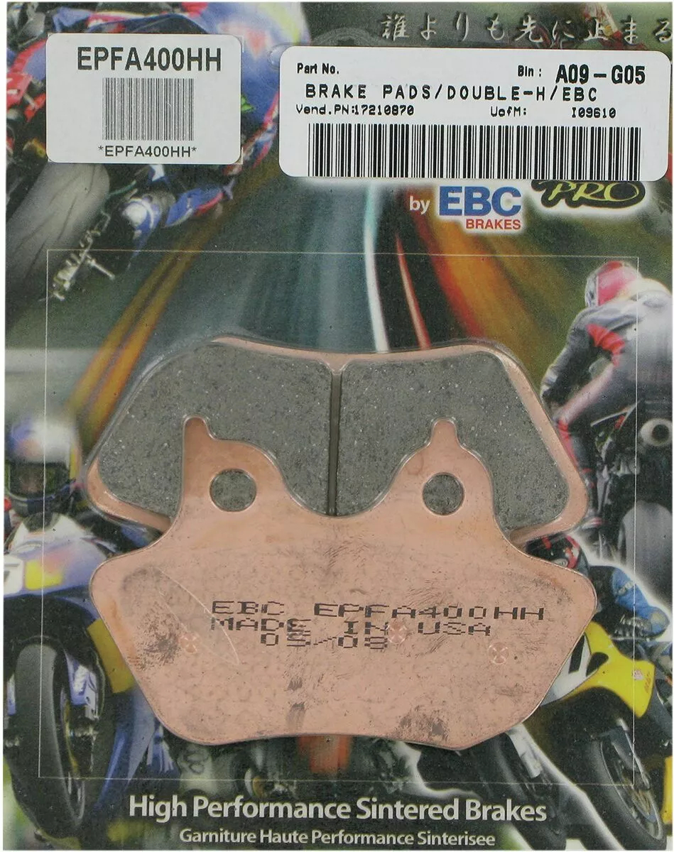 Спечені металеві гальмівні колодки Harley/Buell