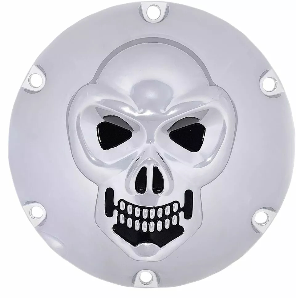 Обкладинка Chrome 3-D Skull Derby