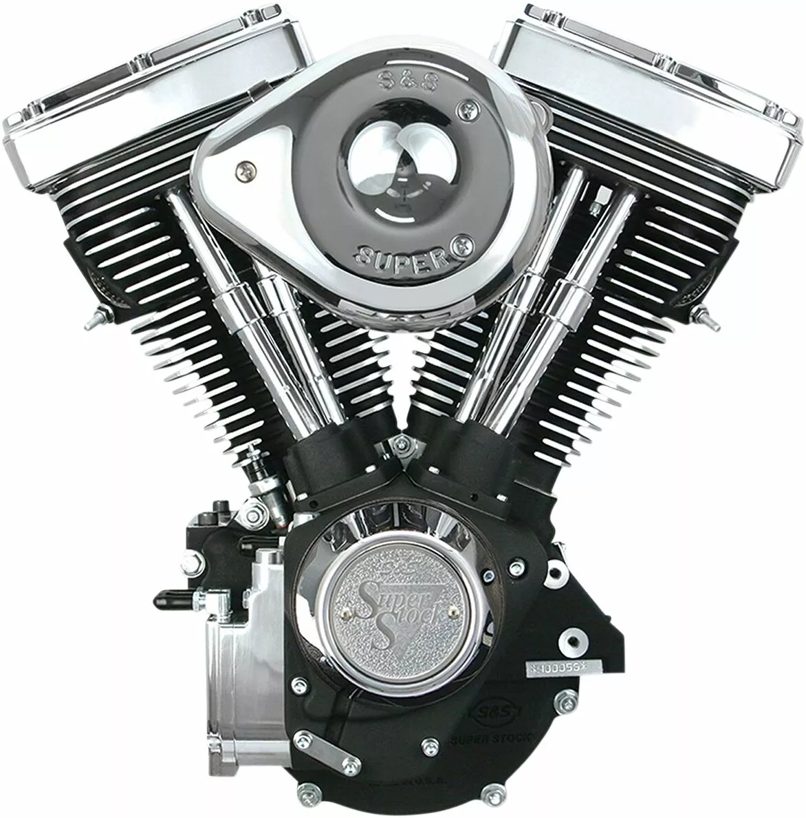 Повністю зібраний двигун V80