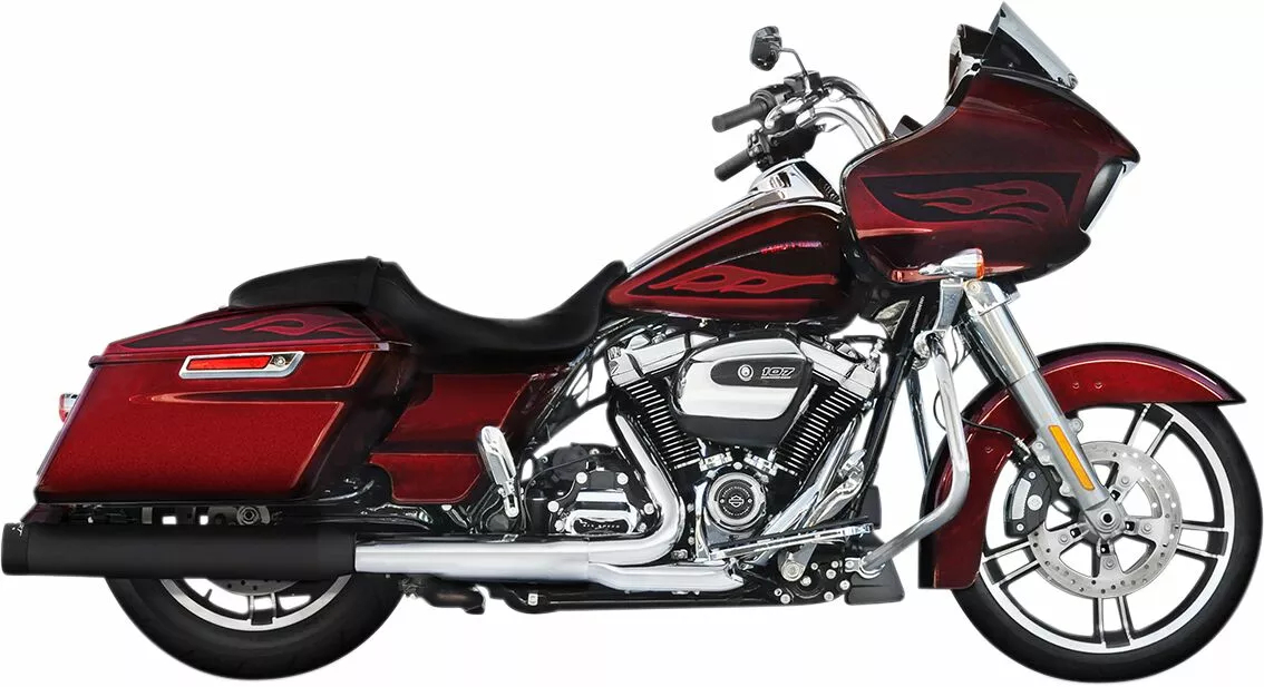 4" глушник Slip-On Duals для Touring