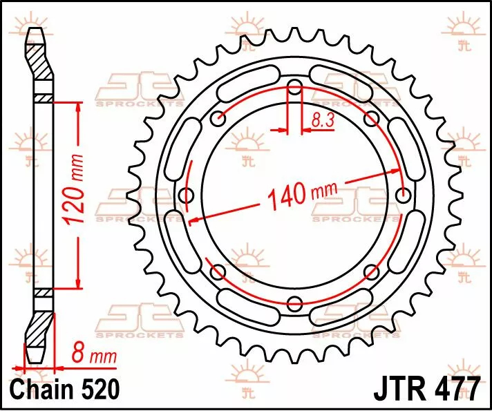 Сталева задня зірочка