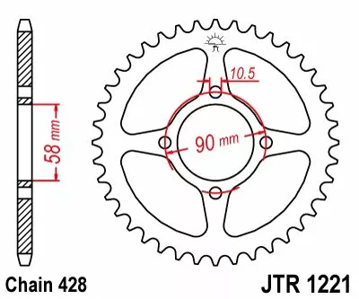 Сталева задня зірочка
