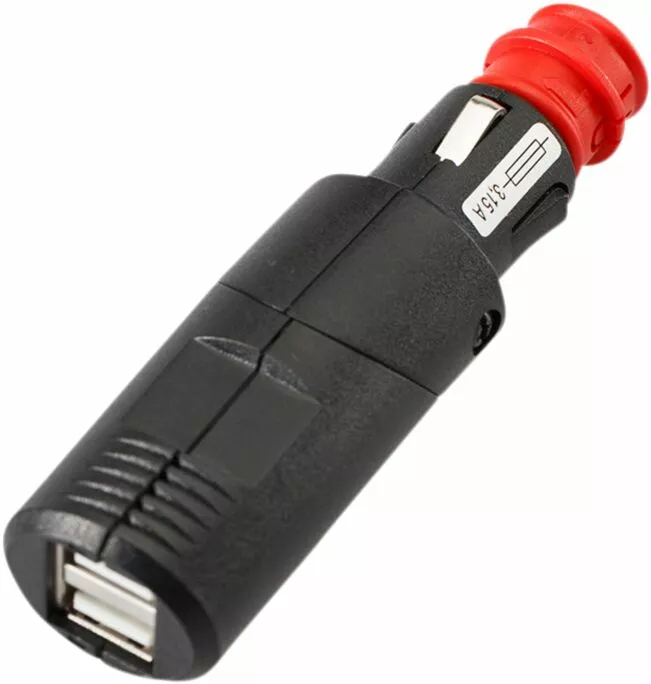USB-розетка для подвійної зарядки з універсальною вилкою
