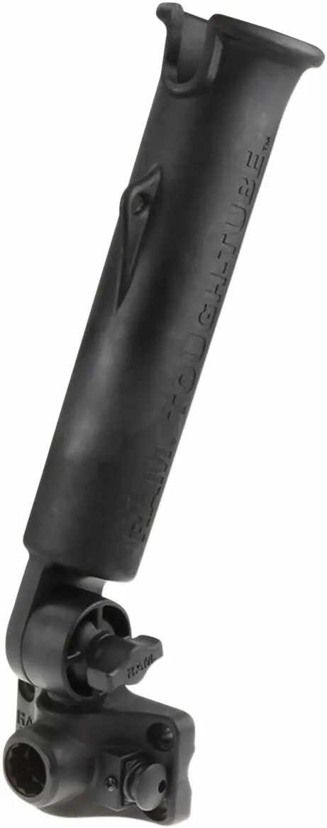Тримач вудилищ RAM® Tough-Tube™ з перегородкою/основою з плоскою поверхнею