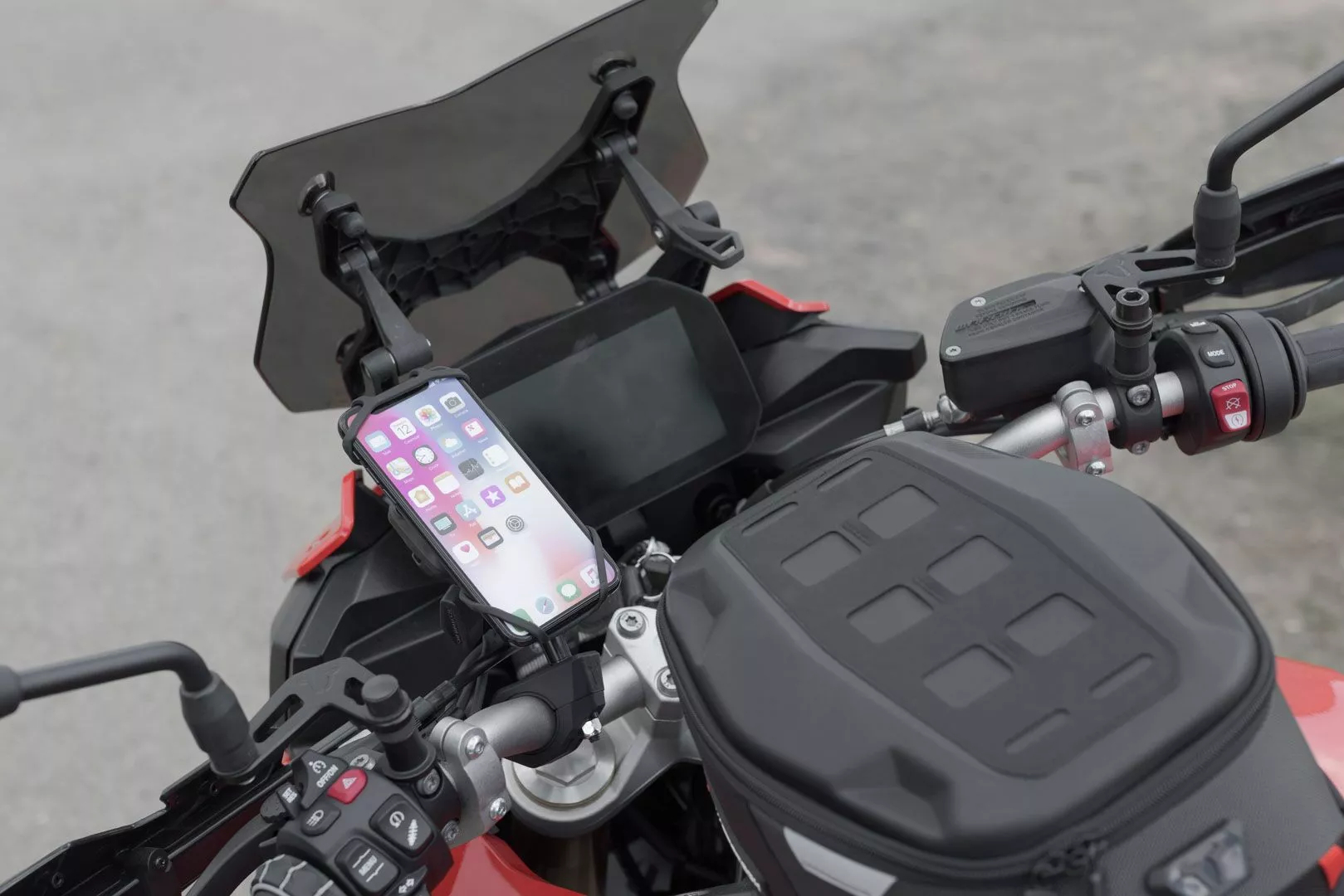 Універсальний набір для кріплення GPS з T-Lock Великий смартфон