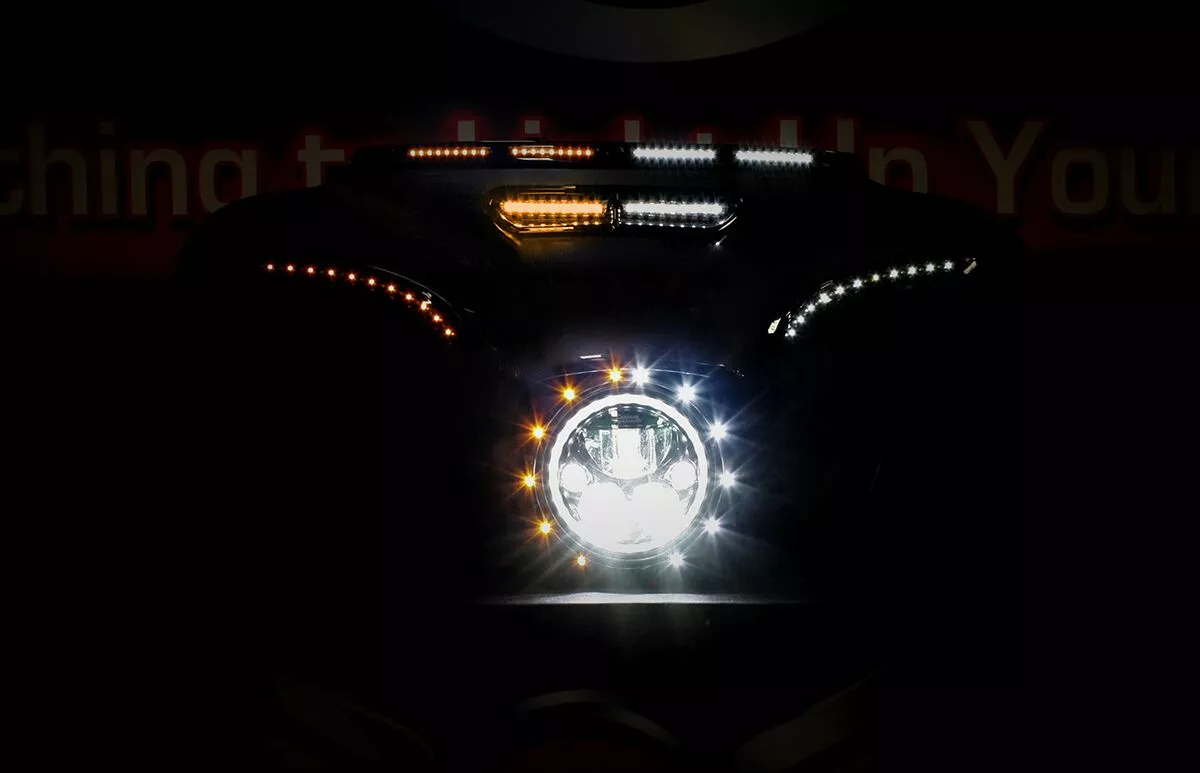 Набір світлодіодних вставок у вентиляційні отвори Batwing