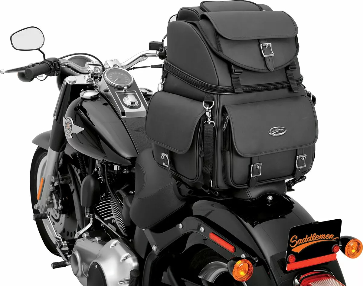 BR3400EX Комбінована спинка, заднє сидіння та сумка Sissy Bar