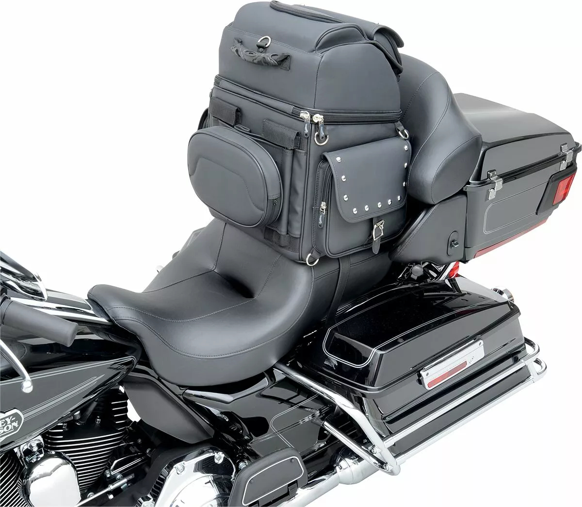 BR3400EXS Комбінована спинка, заднє сидіння та сумка Sissy Bar