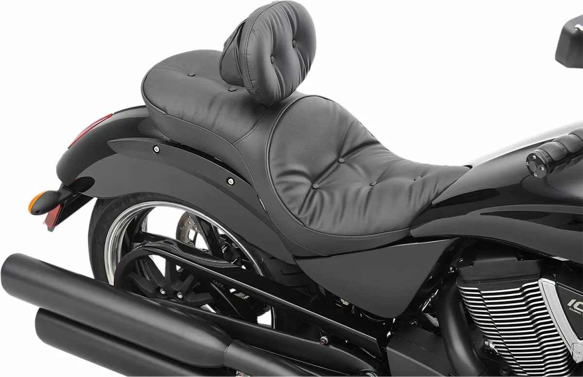 Низькопрофільне шкіряне туристичне сидіння, сумісне зі спинкою Ez Glide II™