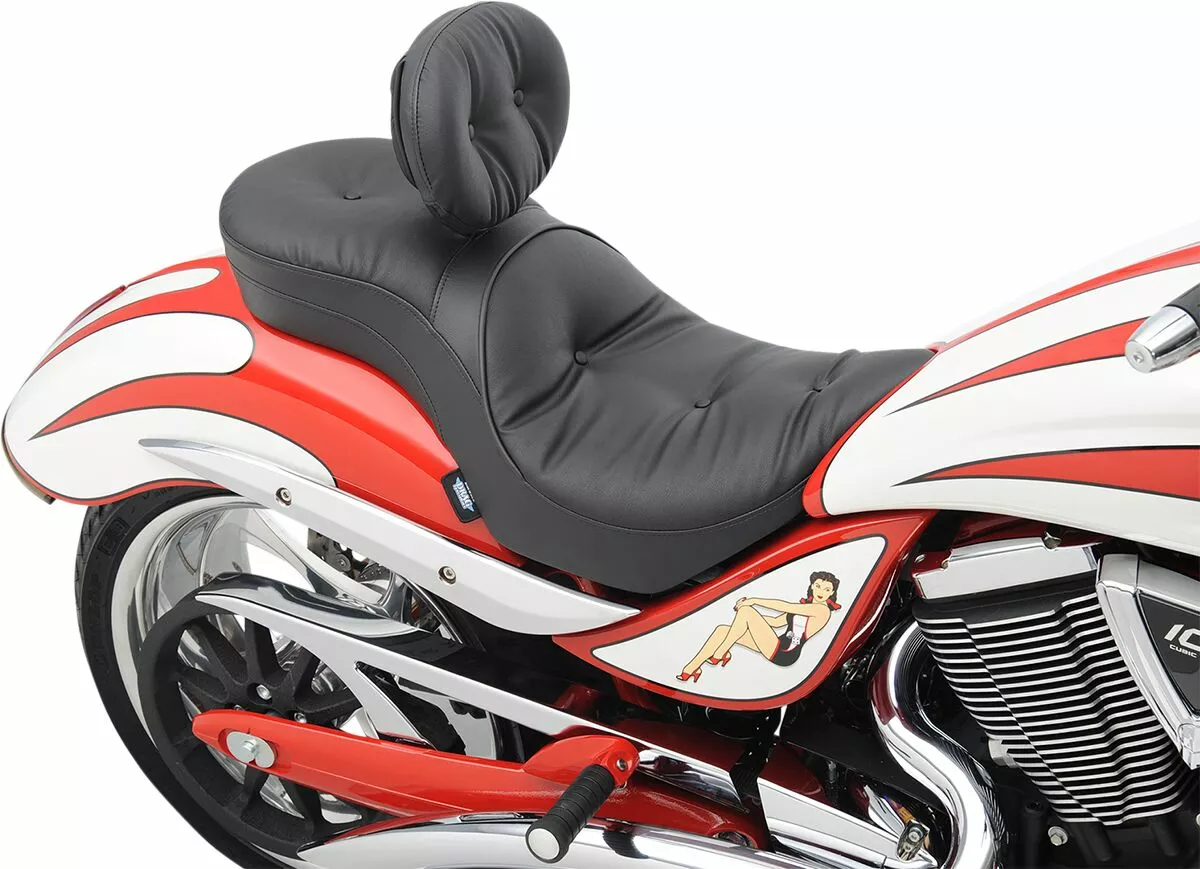 Низькопрофільне шкіряне туристичне сидіння, сумісне зі спинкою Ez Glide II™