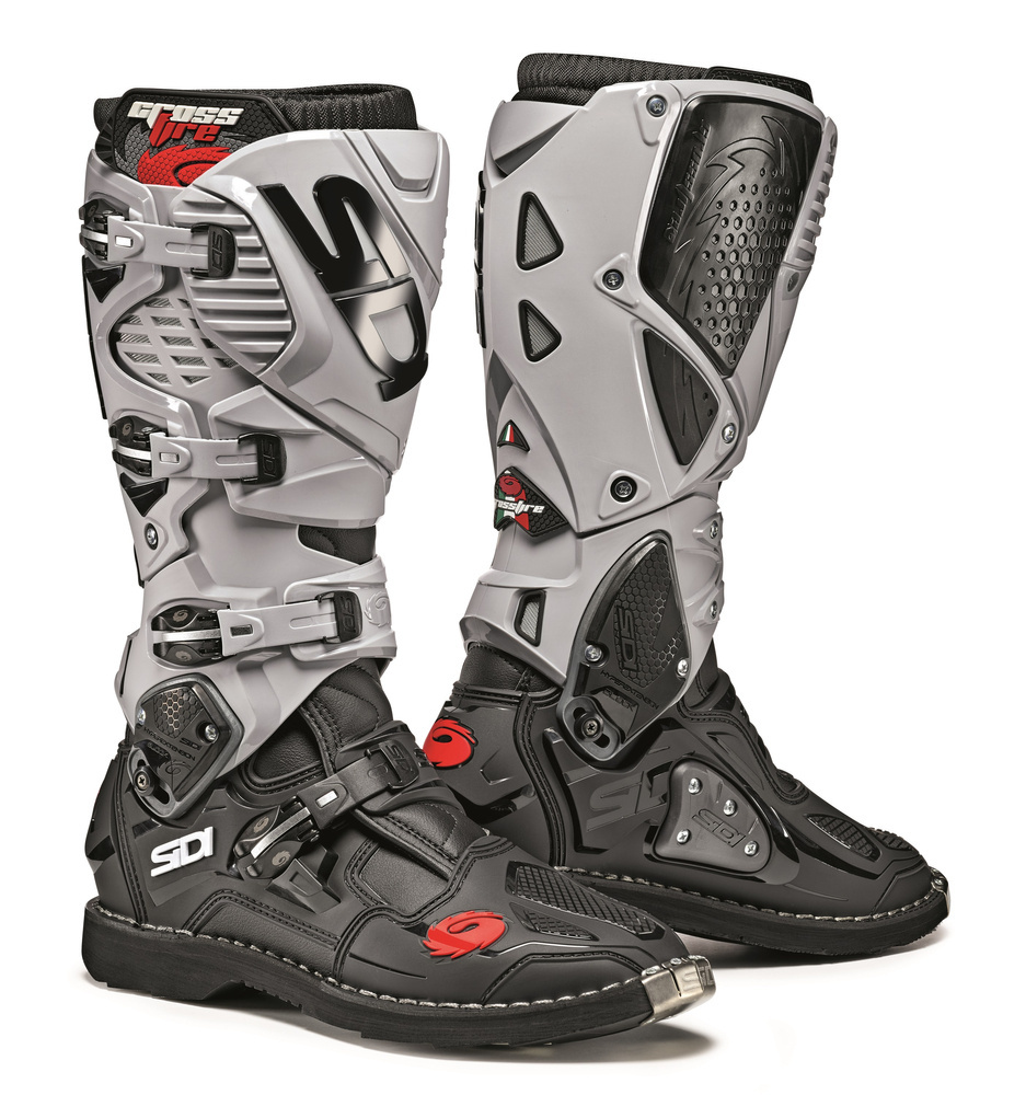 Мотоботи SIDI Crossfire 3 Чорні/Сірі  розмір 44