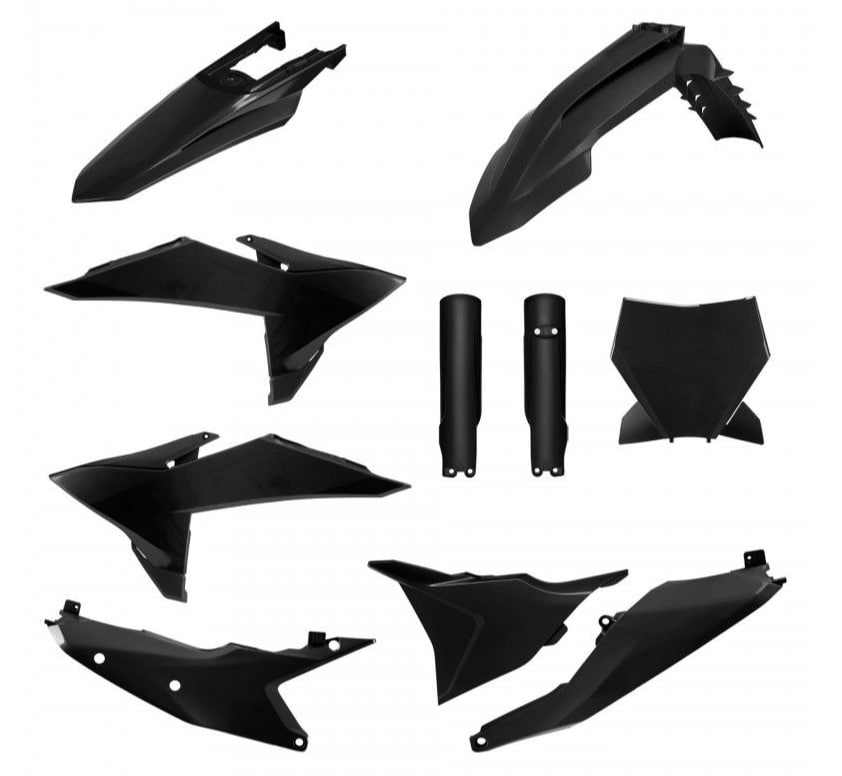 Комплект пластика Polisport Full Kit KTM SX/SX-F/XC/XC-F 2025–2026 — Чорний
