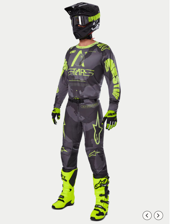 Екіпірування Alpinestars 2025 Racer Hollow Gear Set — Сірий 34/XL
