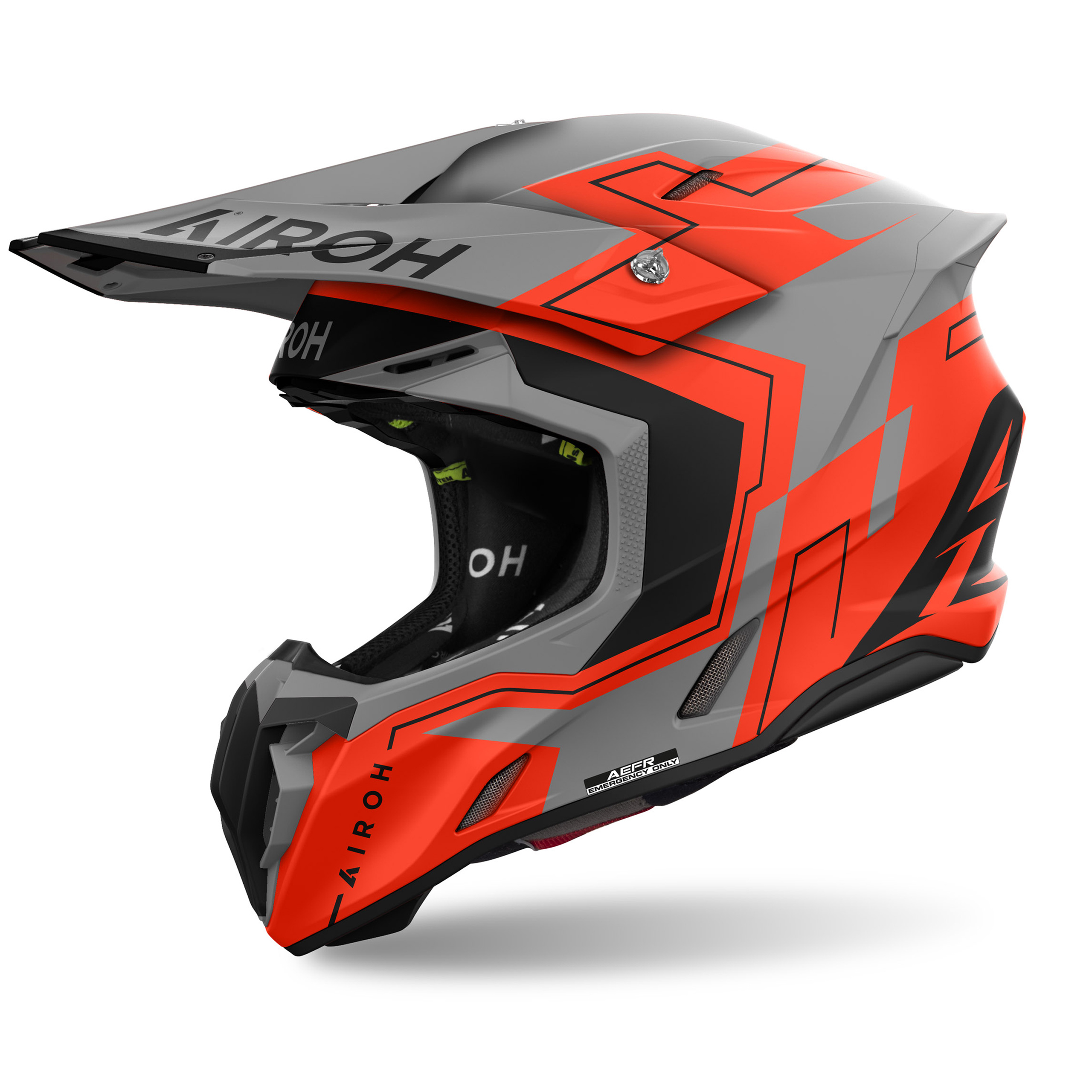 Шолом Airoh Twist 3 Dizzy Orange Fluo Matt — Розмір XL