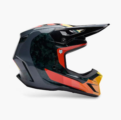 Шолом Fox V3 RS Grid — Крос/Ендуро Шолом Розмір S